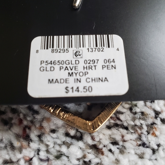 M. Haskell for I.N.C. Heart Pendant Bag Charm - Picture 4 of 5